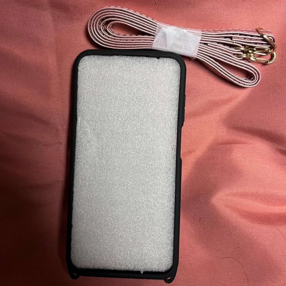 Samsung Galaxy A15 5G Rose Case with Gold Ring